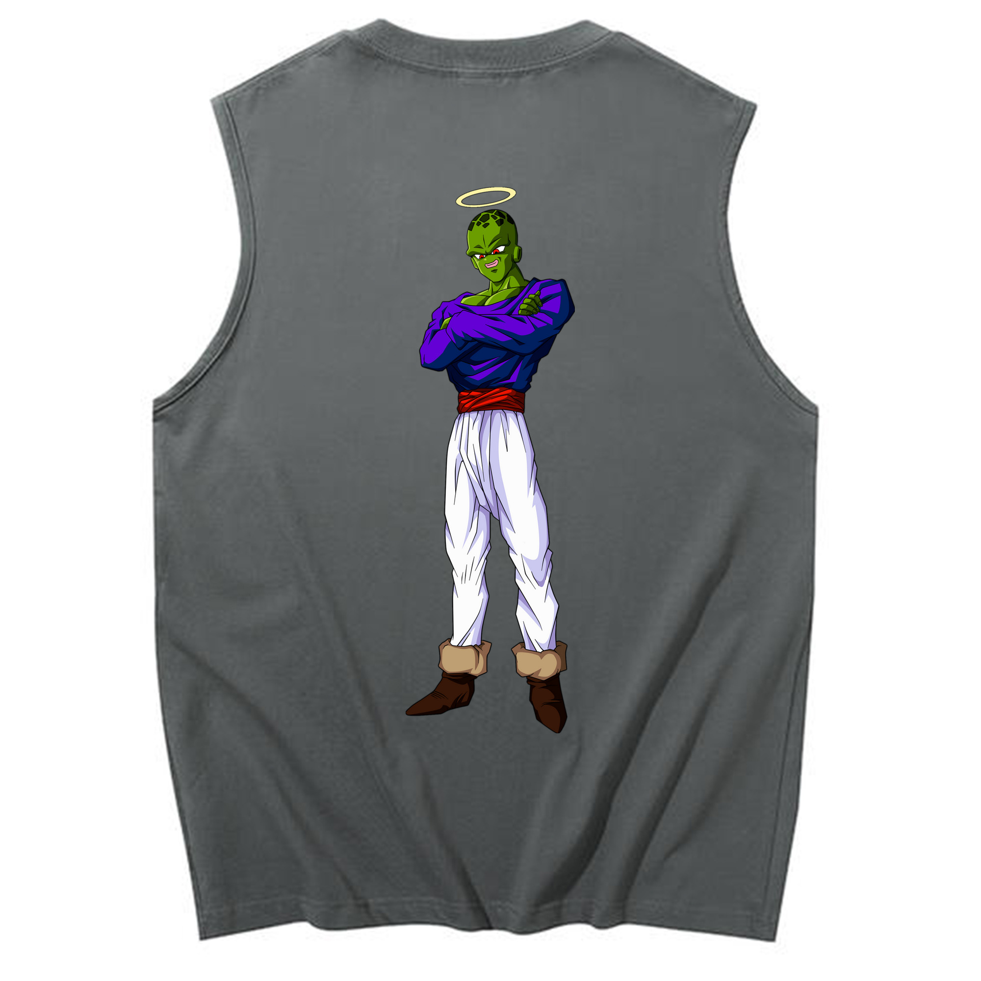 （画像用） ドラゴンボール パイクーハン DRAGON BALL Pikkon コットン100％タンクトップ（背面プリント）